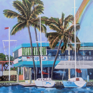 Lindy Colpo, "HYC", Acrylic, 20 x 16 in.