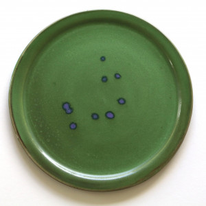 Aileen Feldman, "10 inch Plate", High Fired Pottery, 10 in. Diameter