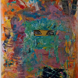 Charles Parker, "Angel Eyes and a Happy Smile", Acrylic, 20 x 24 in.