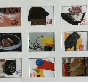 Sook Kim, "Dream 2," Mixed Media, 14 x 33 in.