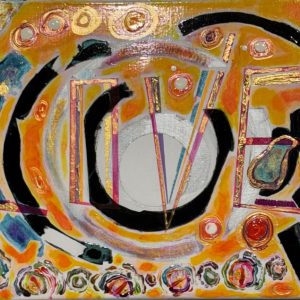 Charles Parker, "Aloha Love," Acrylic, 16 x 20 in.,